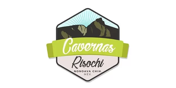 Ecoproparks. Logo de Cavernas Risochi.