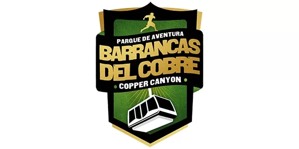 Ecoproparks. Logo de Parque de Aventura Barrancas del Cobre.