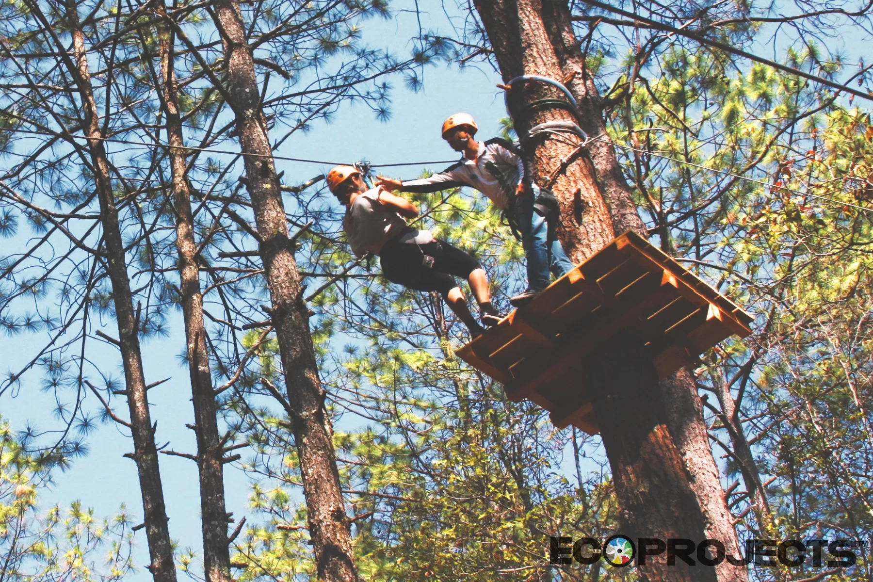 Ecoproparks. Tirolesa Zip Line 17.